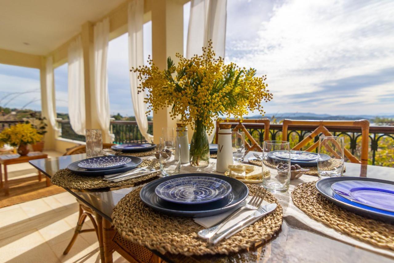 Вилла House With Amazing Ocean View And Patio - Pool Порто Хели Экстерьер фото