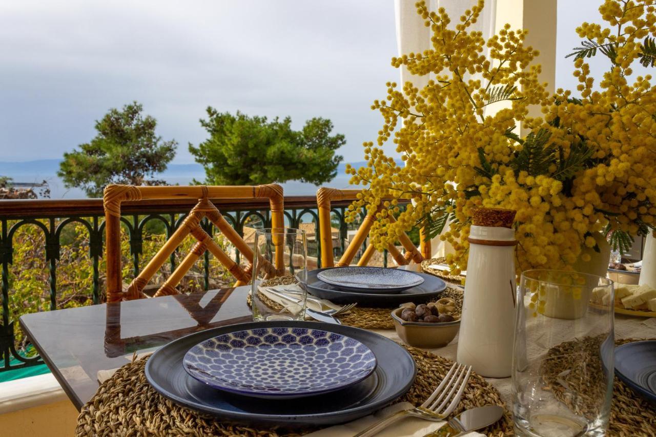 Вилла House With Amazing Ocean View And Patio - Pool Порто Хели Экстерьер фото