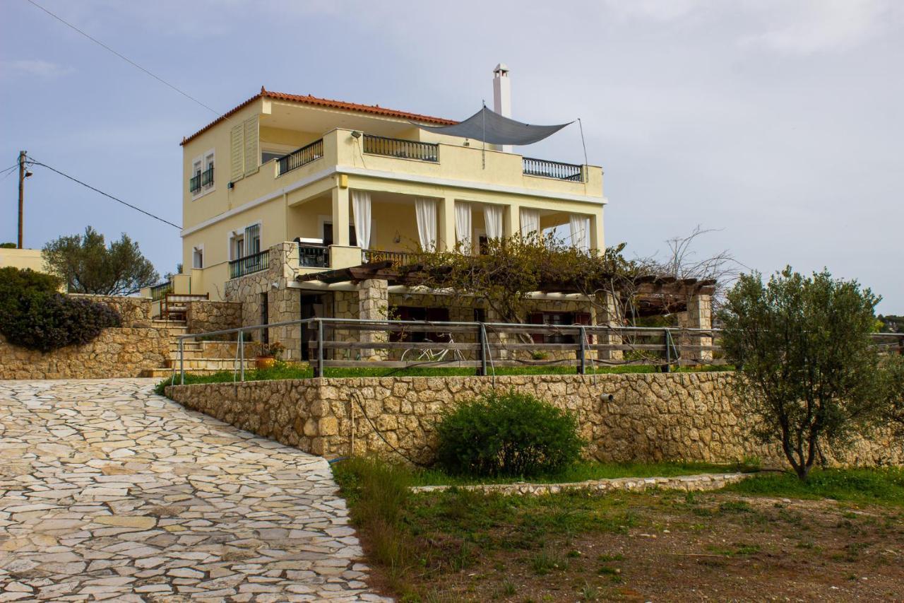 Вилла House With Amazing Ocean View And Patio - Pool Порто Хели Экстерьер фото