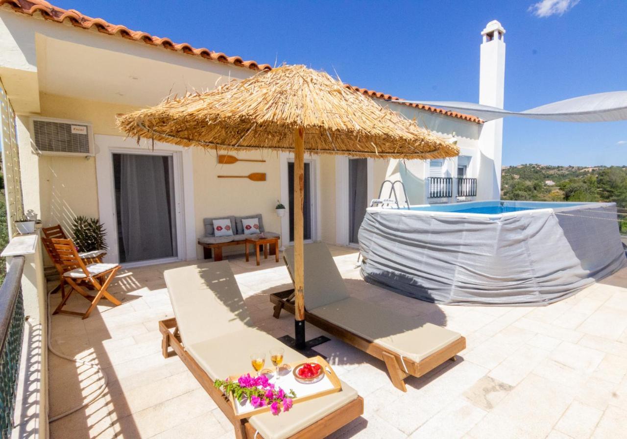 Вилла House With Amazing Ocean View And Patio - Pool Порто Хели Экстерьер фото